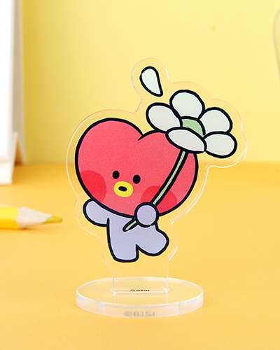 BT21 アクリルスタンド [ハッピーフラワー]- タタ(TATA)