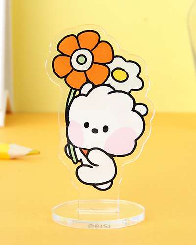 BT21 アクリルスタンド [ハッピーフラワー]- RJ