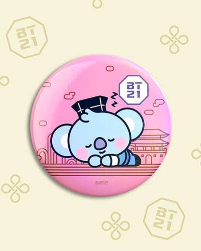 BT21 缶バッジ [韓服]- KOYA