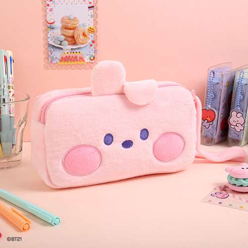 BT21 minini Character Doll Pen Pouch - COOKY
