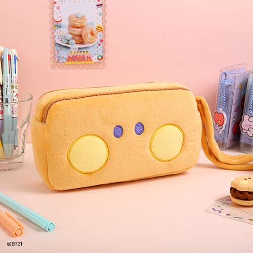 BT21 minini Character Plush Pen Pouch - Shooky