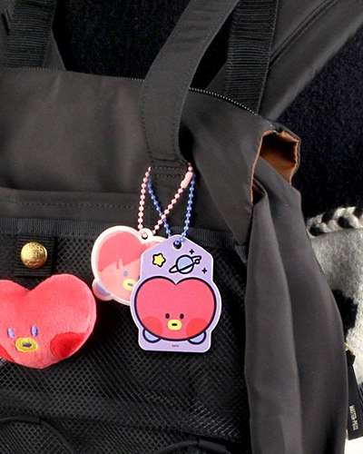 BT21 minini ネームタグ セット- タタ(TATA)