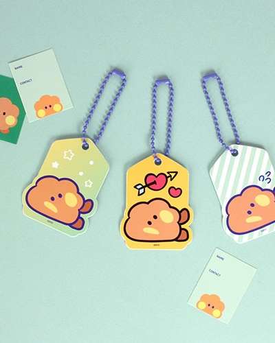 BT21 minini ネームタグセット- シュキ(SHOOKY)