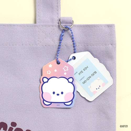 BT21 minini Name Tag Set - RJ (RJ)