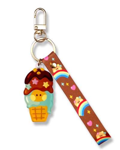 BT21 アクリルストラップキーリング [スウィーティ]-シュキ(SHOOKY)