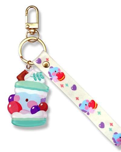 BT21 アクリルストラップキーリング [スウィーティ]-MANG