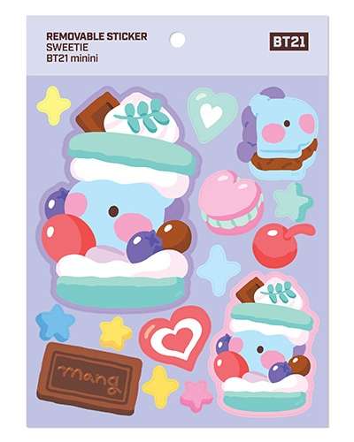 [BT21] リムーバブルステッカー [スウィーティ]- マン(MANG)
