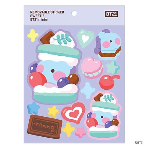 [BT21] Removable Sticker [Sweetie] - Mang (MANG)