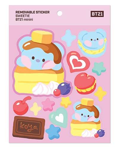 [BT21] リムーバブルステッカー [スウィーティ]- KOYA(コヤ)