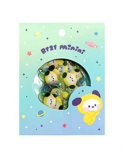 [BT21] minini フレークステッカー- チミ(CHIMMY)