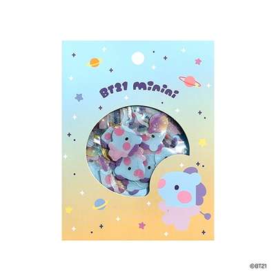 [BT21] minini フレークステッカー- マン(MANG)