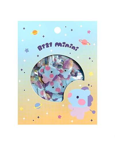 [BT21] minini フレークステッカー- マン(MANG)