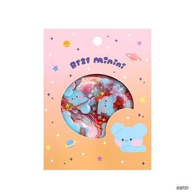 [BT21] minini Flake Sticker - KOYA