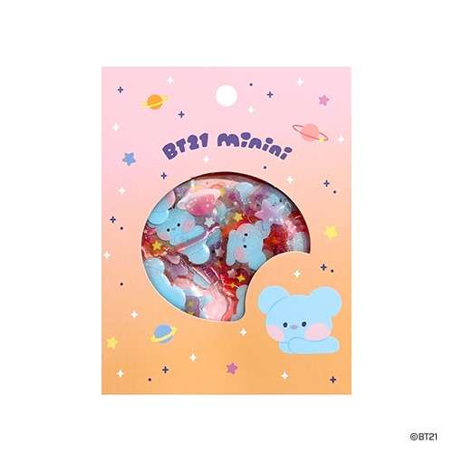 [BT21] minini Flake Sticker - KOYA