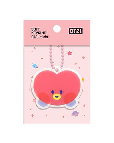 [BT21] minini ソフトキーリング - タタ(TATA)