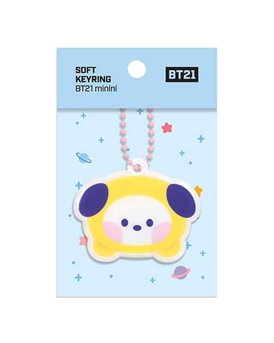 [BT21] minini ソフトキーリング- チミ(CHIMMY)