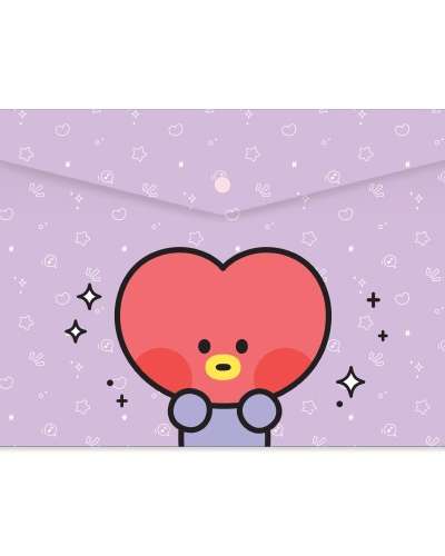 BT21 minini PP ファイルポケット- タタ(TATA)