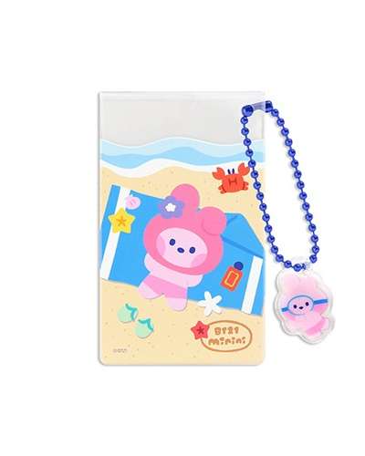 [BT21] クリアカードポケット [サマースカイ]- クッキー(COOKY)