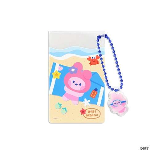 [BT21] Clear Card Pocket [Summer Sky] - COOKY