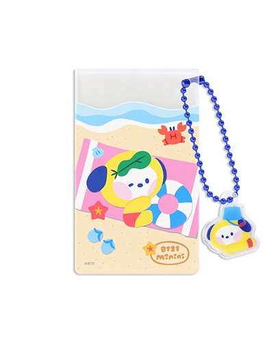 [BT21] クリアカードポケット [サマースカイ]- チミー(CHIMMY)