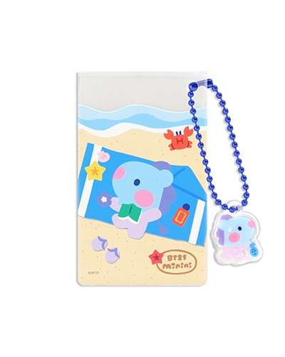 [BT21] クリアカードポケット [サマースカイ]- マン(MANG)