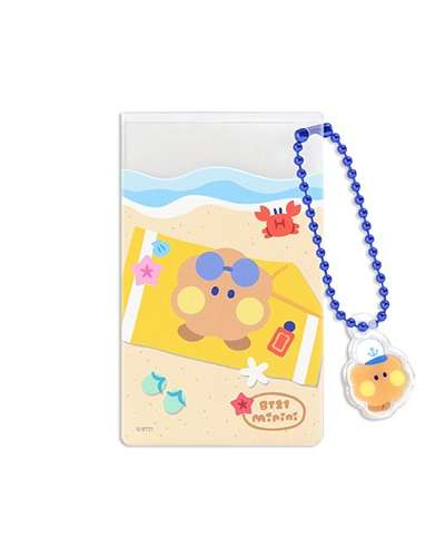 [BT21] クリアカードポケット [サマースカイ]- シューキ(SHOOKY)