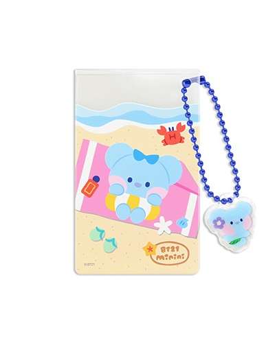 [BT21] クリアカードポケット [サマースカイ]- KOYA