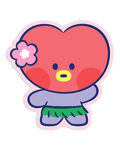 [BT21] マウスパッド [サマースカイ]- タタ(TATA)
