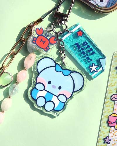 [BT21] アクリルキーリング [サマースカイ]