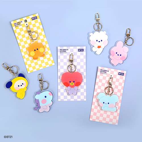[BT21] MININI Big Acrylic Keyring