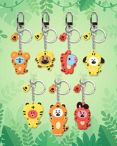 [BT21] Tiger Keyring