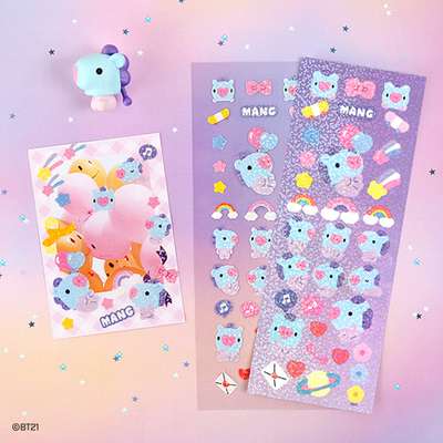 [BT21] Baby Hologram Sticker