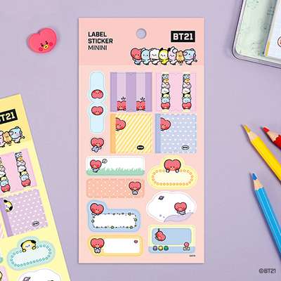 [BT21] Label Sticker [Mang]