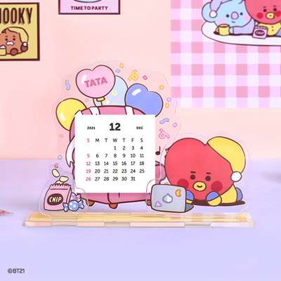 [BT21] Acrylic Stand Calendar [Party]