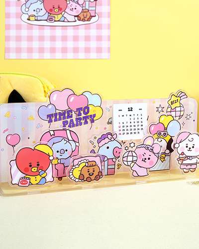 [BT21] Acrylic Stand Calendar GROUP [Party]