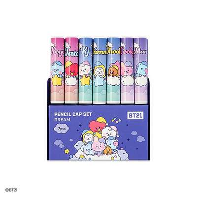 [BT21] Pencil Cap Set DREAM