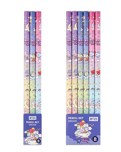 [BT21] Pencil Set DREAM