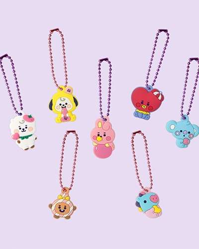 [BT21] Simple Keyring JELLY CANDY