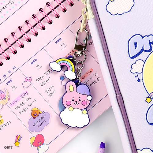 [BT21] ベイビー シリコン キーリング DREAM