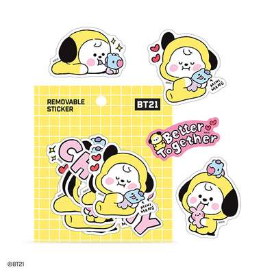 [BT21] Baby Removable Sticker LITTLE BUDDY