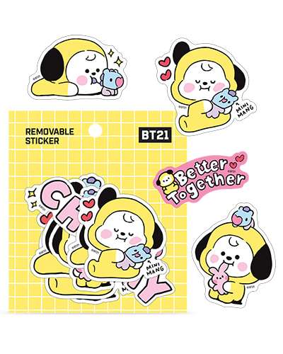 [BT21] Baby Removable Sticker LITTLE BUDDY