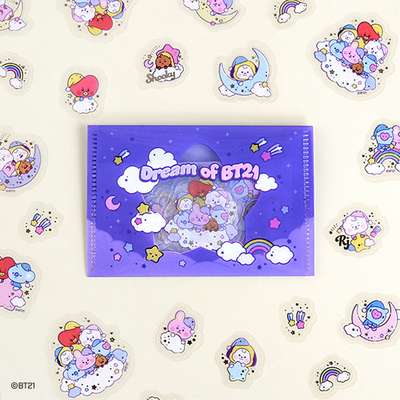 [BT21] Baby Flake Sticker Pack DREAM