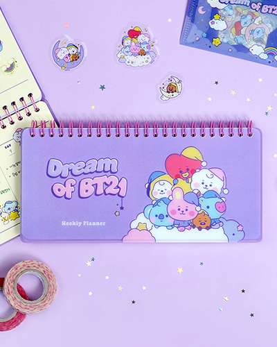 [BT21] Baby Weekly Planner DREAM