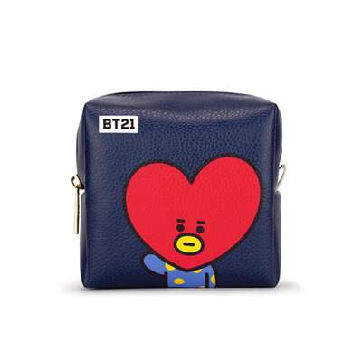 [BT21] PU Square Pouch M
