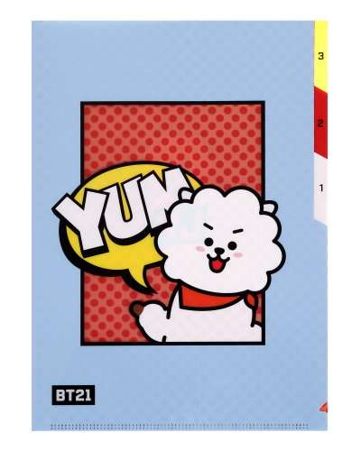[BT21] 3 Pocket File Folder