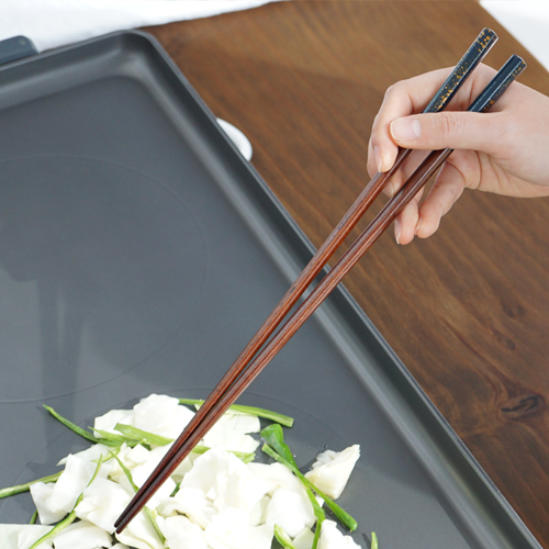 Chilmong Geumsugangsan Lacquer Wooden Deep-Fry Chopsticks 32