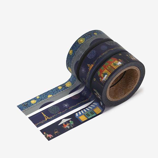 Masking tape 3p set - 04 Midnight