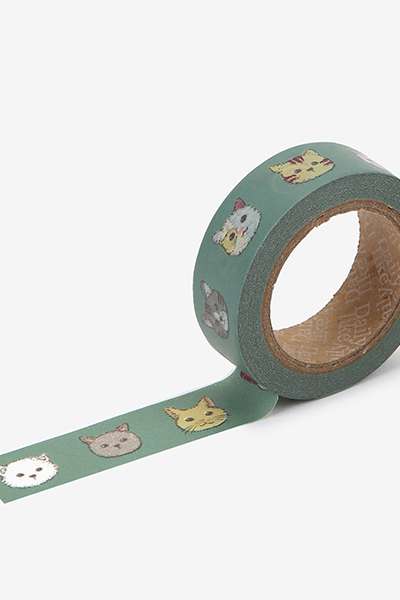 Masking tape single - 157 Friendly kitty