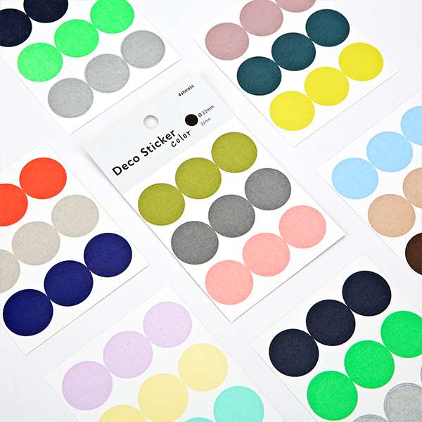 Deco Sticker (Color) - 22mm