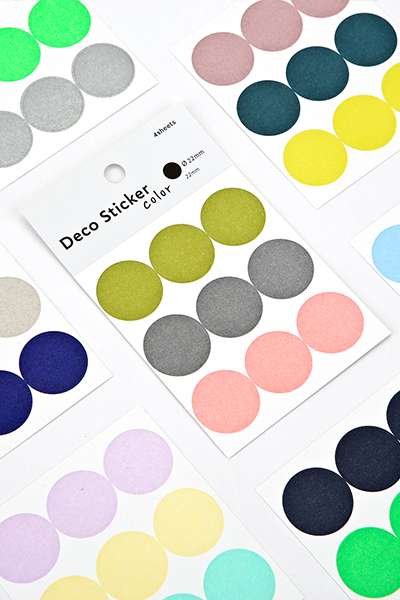 Deco Sticker (Color) - 22mm